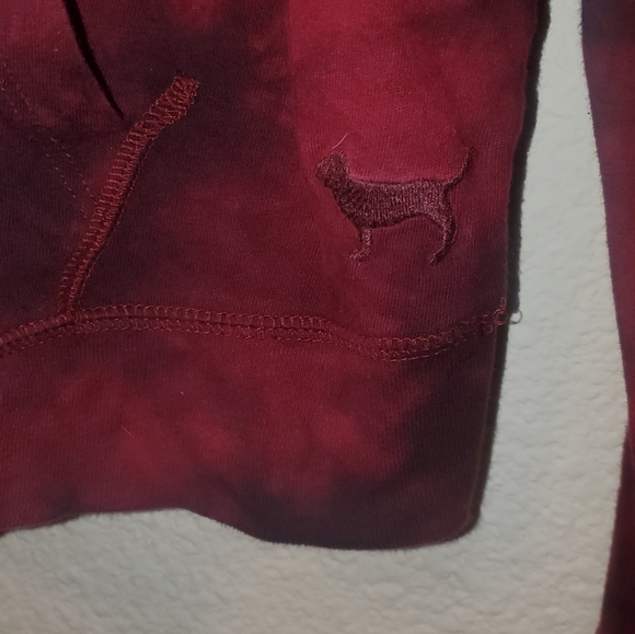PINK  Victoria’s Secret Tie Die Hoodie - Picture 5 of 6